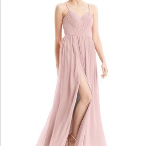 Azazie Cora Dusty Rose Bridesmaid Dress